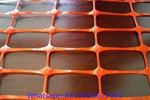 MALLA DE SEGURIDAD NARANJA (ROLLO: 30 MTS x 1.20 MTS ALTO) garden fencing