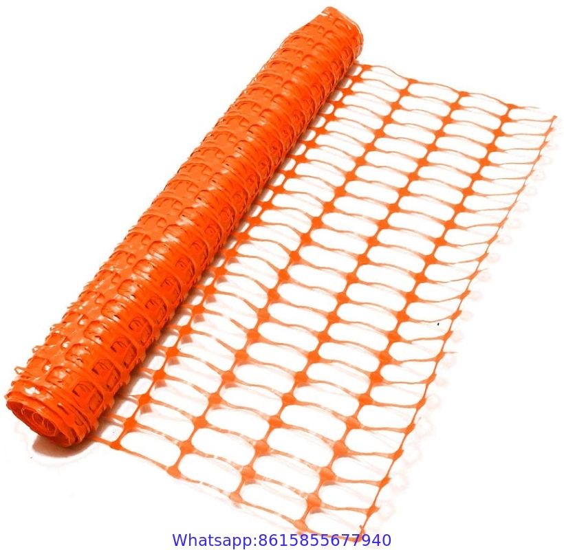 4' X 100' new building construction SNOW FENCE- ORANGE